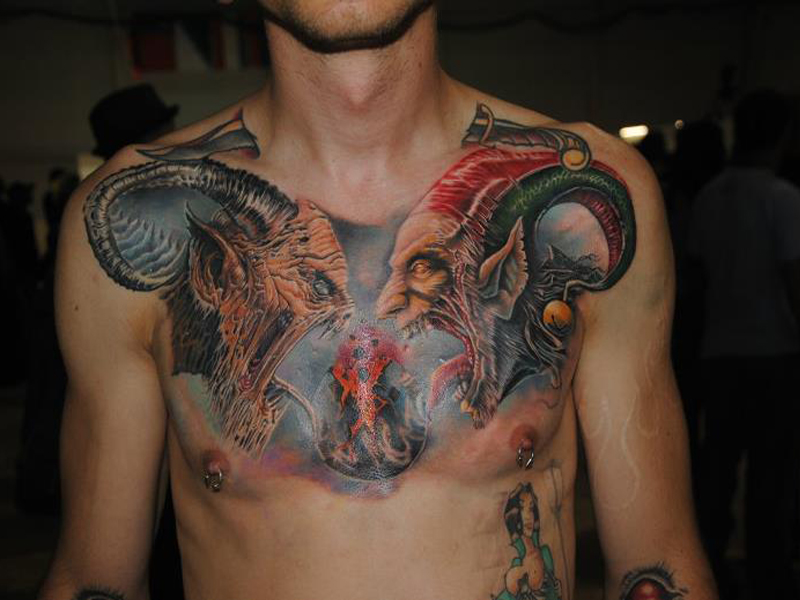 Nuostabios fantazijos tatuiruotės moterims ir vyrams