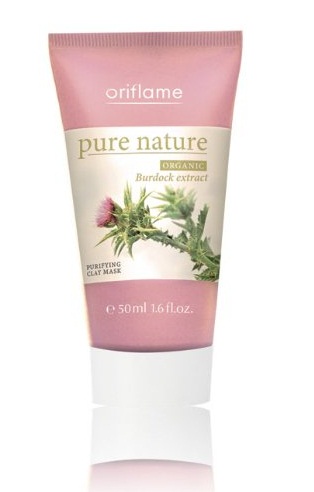 Oriflame Pure Nature Organik Dulavratotu Tam Arındırıcı Yüz Maskesi