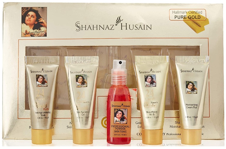 „Shahnaz Husain Gold“ odos rinkinys riebiai odai