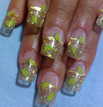 Lemon Fimo Striping Tape prancūziški patarimai