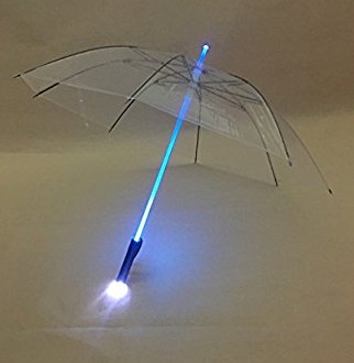 „Led Light Sabre“ skaidrūs skėčiai