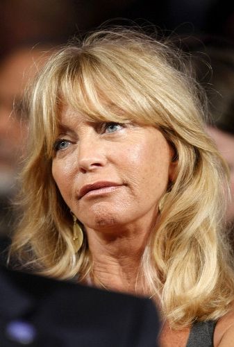 Goldie Hawn be makiažo 7