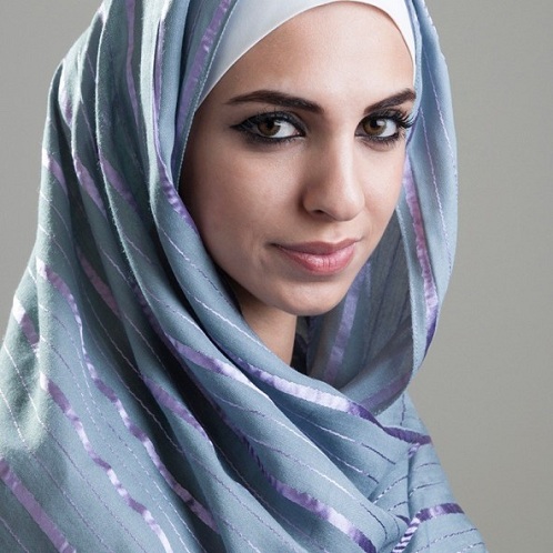 Poliesterio „Hijab“ skara