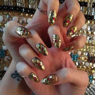Katy Perry „Bling Nails“