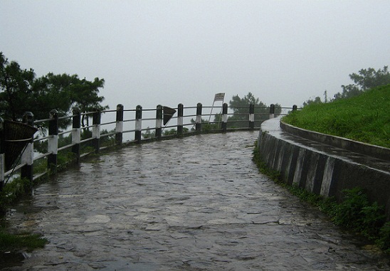 meghalaya-Shillong Peak'te balayı yerleri