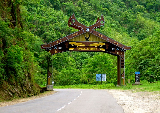 Nagaland'da Balayı Mekanları