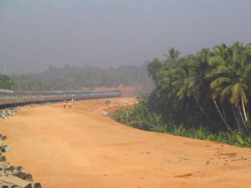 Kanyakumari'den Trivandrum Demiryoluna Yolculuk
