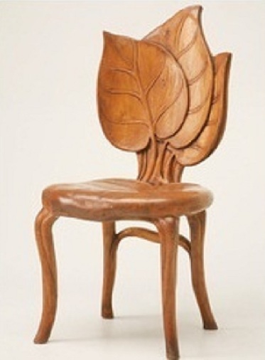 Atlošo medinė kėdė