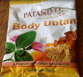 Patanjali Body Ubtan - natūrali veido kaukė