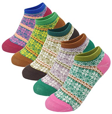 Renkli Dekolte Çorap