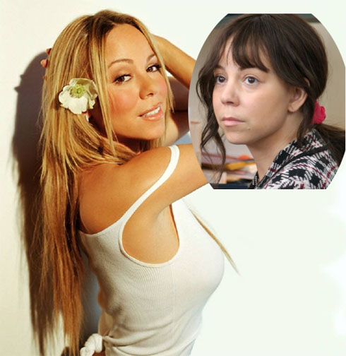 Mariah Carey be makiažo 7