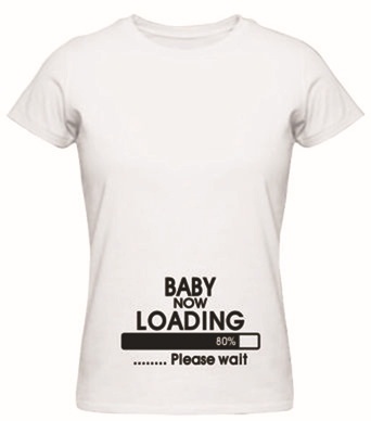 Bebek Yükleme T-Shirt