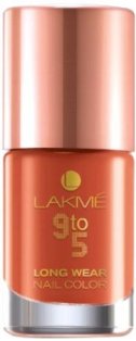 Lakme 9 ila 5 Uzun Aşınma Tırnak Rengi (Pembe Kar) - Hindistan'da Mat Finish Oje Markaları