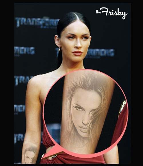 Megan Fox Žaisk jį iš tatuiruotės
