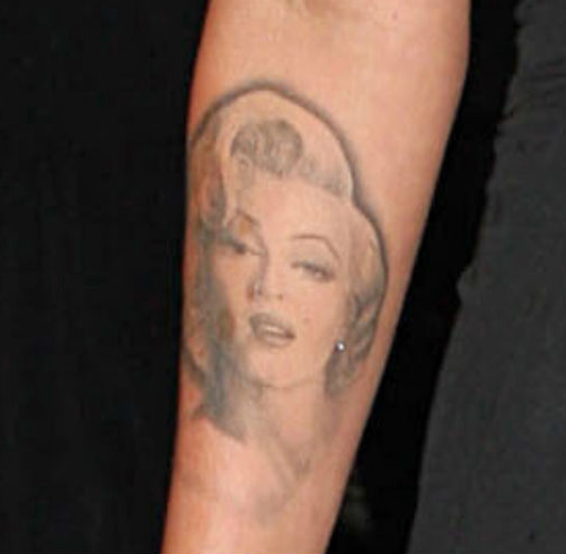 Marilyn Monroe tatuiruotė