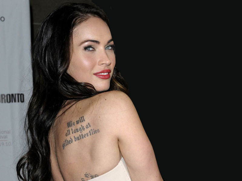 Anlamları Olan En İyi Megan Fox Dövme Tasarımları