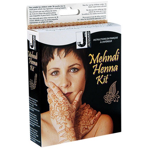 Žakardo Henna Mehndi rinkinys