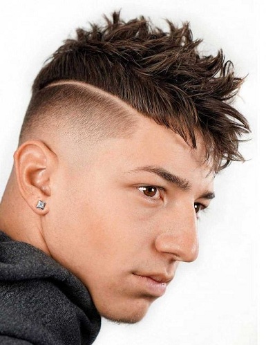 Atjungtas „Undercut Faux Hawk“