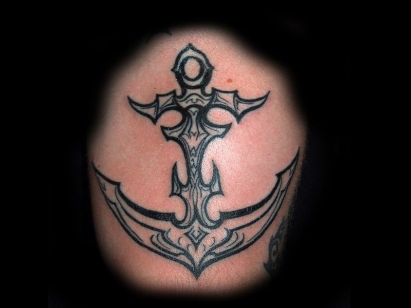 Genties kryžiaus tatuiruotės