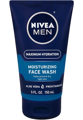 „Nivea Men“ maksimaliai drėkinamasis drėkinamasis veido prausiklis