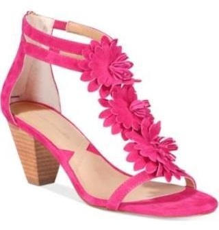 Vasaros specialūs rožiniai sandalai