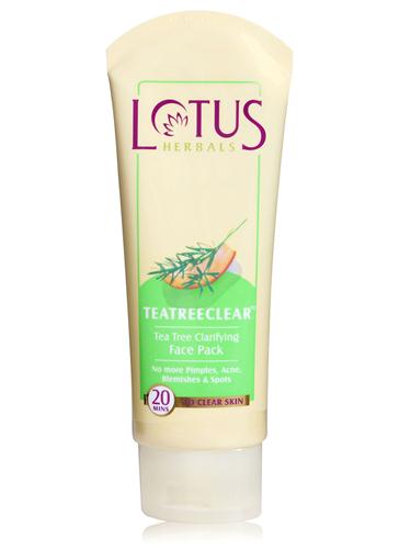 Lotus Tişört Ağacı Yüz Maskesi