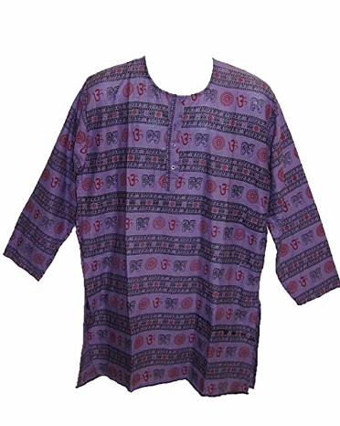 Regular Fit Mor Kurta