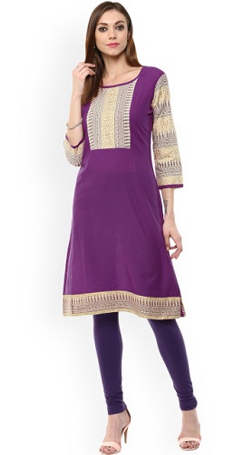 Mor Ön Yarık Kurta