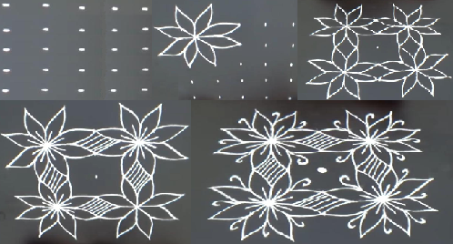 Özel 5 Nokta Rangoli