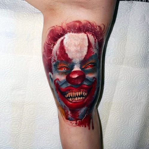 „Joker“ tipo baisi tatuiruotė