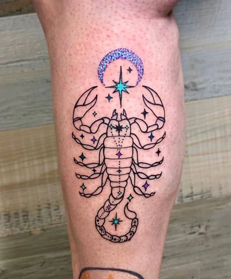 Geriausi Skorpiono tatuiruočių modeliai ir reikšmės 1