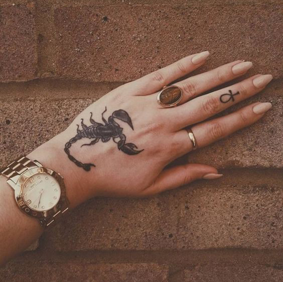 Geriausi Skorpiono tatuiruočių modeliai ir reikšmės 4