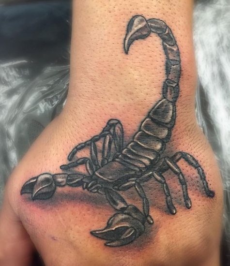 Geriausi Skorpiono tatuiruočių modeliai ir reikšmės 9
