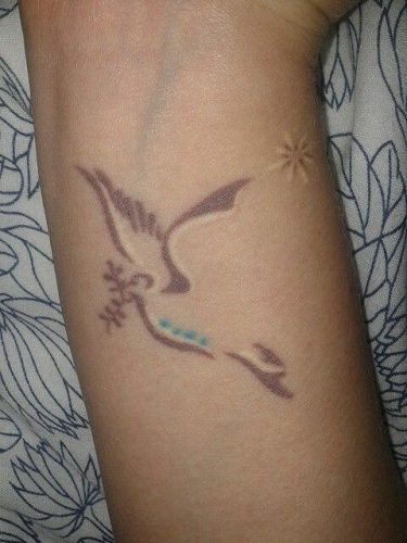 Dove dvasinė tatuiruotė