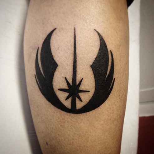 Šauni „Žvaigždžių karų“ tatuiruotė