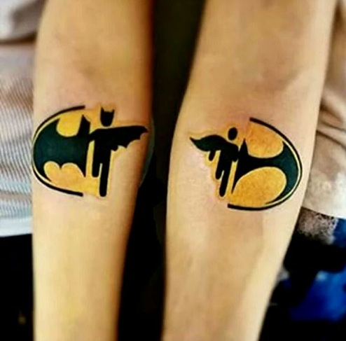 Laikinos superherojų tatuiruotės