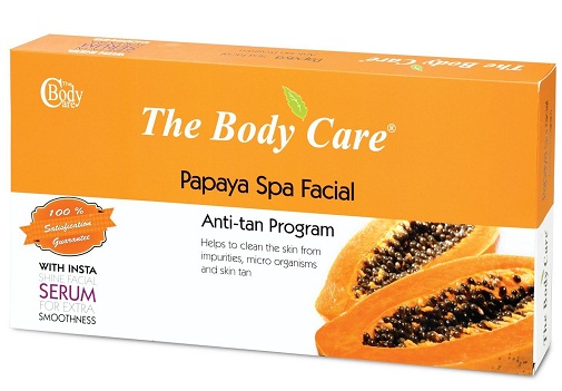 Kūno priežiūros Papaya spa veido anti Tan veido rinkinys