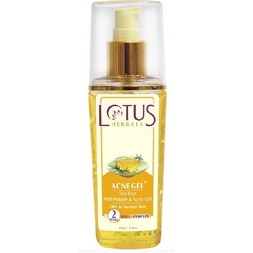 Lotus Herbals spuogų gelio arbatmedžio drėkiklis