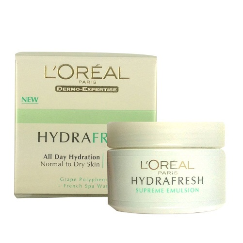 L'Oreal Paris Hydrafresh drėkinamasis kremas