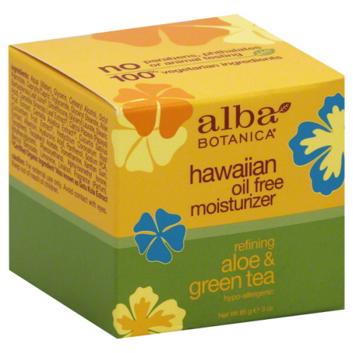 Alba alavijo ir žaliosios arbatos aliejaus drėkinamasis kremas