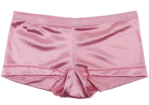 Satin Boy Shorts Kelnaitės rožinės spalvos
