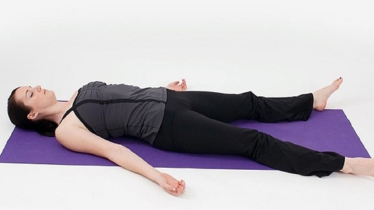 Shavasana / lavono poza