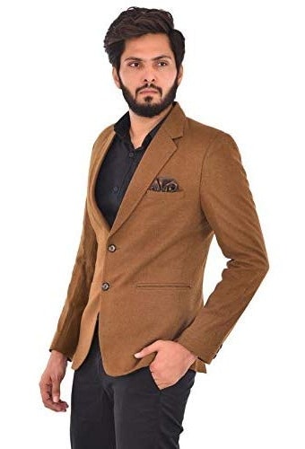 Yün Kahverengi Blazer