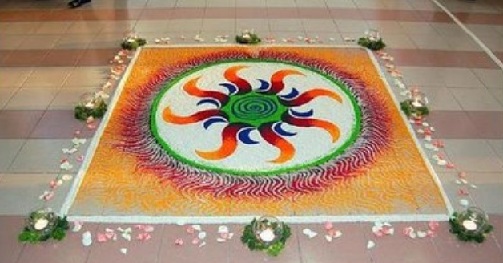 Kūrybingas Jain Rangoli