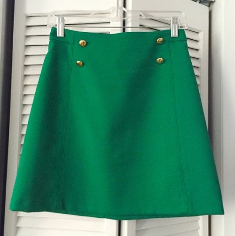 A formos „FormalGreen“ sijonas