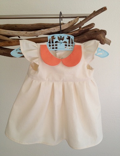 „Peter Pan Collar“ kūdikių marškinėliai