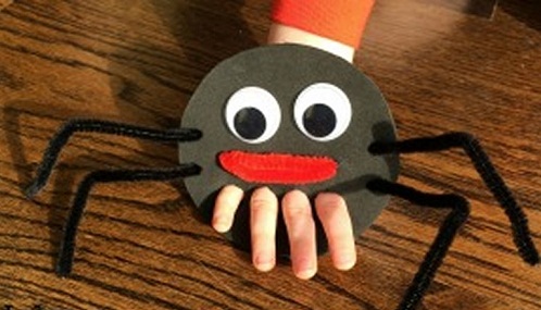 Örümcek Parmak Kukla El Sanatları