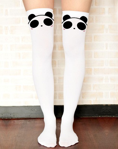 Kawali Panda Uzun Çorap