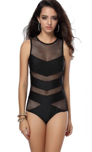 örgü monokini