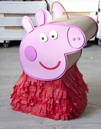 Rankų darbo „Peppa Pig Crafts“ amatai